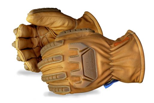 378KMT4P Superior Glove®  Endura®
4Pro™ Impact-Resistant, Goat-Grain Thinsulate Lined Driver Gloves With Oilbloc™